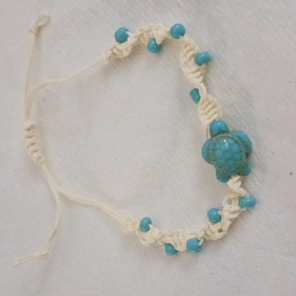 Turtle adjustable bracelet